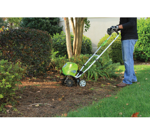 Культиватор аккумуляторный Greenworks 40V G40TL (1хАКБ 4Ач и ЗУ)
