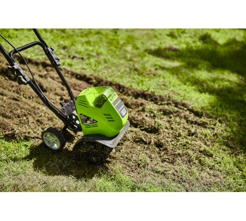 Культиватор аккумуляторный Greenworks 40V G40TL (1хАКБ 4Ач и ЗУ)