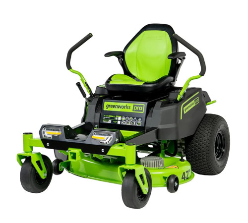 Райдер с нулевым радиусом разворота Greenworks 82V GC82ZT107 (без АКБ и ЗУ)