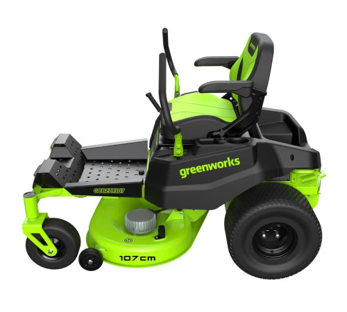 Райдер с нулевым радиусом разворота Greenworks 82V GC82ZT107 (без АКБ и ЗУ)