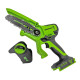 Цепная мини пила аккумуляторная Greenworks 24V G24MCS10 (без АКБ и ЗУ) 10см