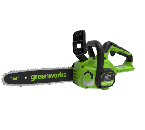 Цепная пила аккумуляторная Greenworks 24V GD24CS30K4 (1хАКБ 4Ач и ЗУ) 30см