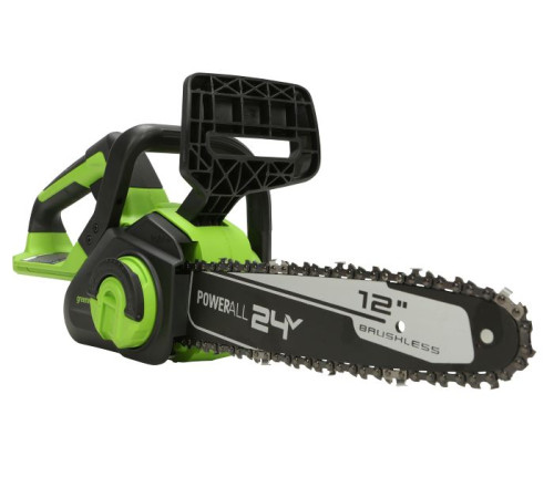 Цепная пила аккумуляторная Greenworks 24V GD24CS30K4 (1хАКБ 4Ач и ЗУ) 30см