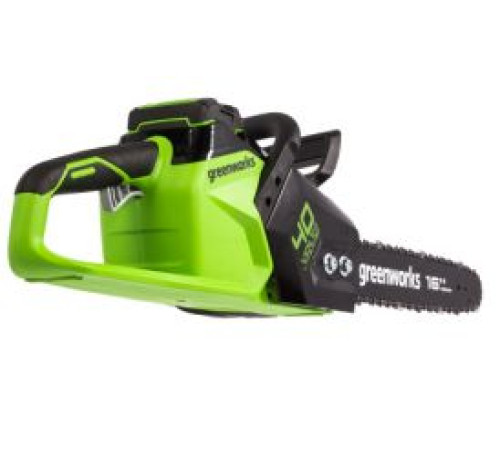 Цепная пила аккумуляторная Greenworks 40V GD40CS18K4 (с 1хАКБ 4Ач и ЗУ) 40 см