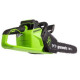 Цепная пила аккумуляторная Greenworks 40V GD40CS18K4 (с 1хАКБ 4Ач и ЗУ) 40 см