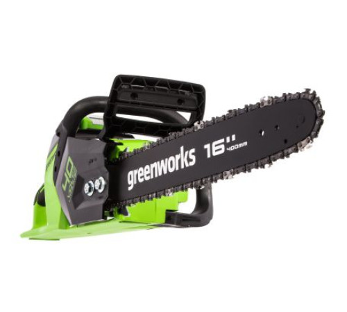 Цепная пила аккумуляторная Greenworks 40V GD40CS18K4 (с 1хАКБ 4Ач и ЗУ) 40 см
