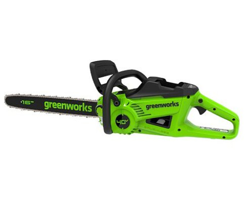 Цепная пила аккумуляторная Greenworks 40V GD40CS20XK4 (1хАКБ 4Ач и ЗУ) 40см
