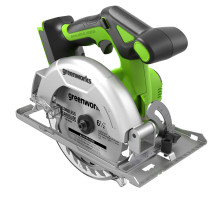 Дисковая (циркулярная) пила Greenworks GD24CS165 1501607 (без АКБ)
