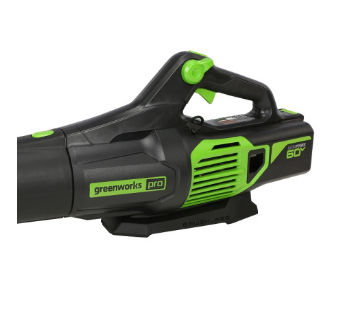 Воздуходув аккумуляторный Greenworks 60V GD60ABK4 (1хАКБ 4 Ач и ЗУ)