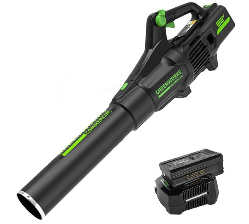 Воздуходув аккумуляторный Greenworks 82V GD82ABIIK5 (1хАКБ 5 Ач и ЗУ)