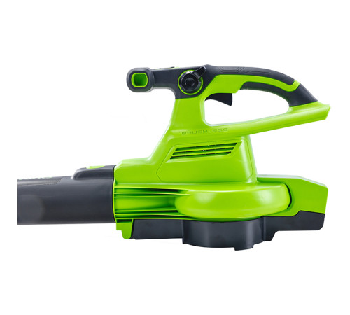 Воздуходув-пылесос садовый аккумуляторный Greenworks 40V GD40BVIIK5 (1хАКБ 5Ач и ЗУ)