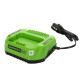 Зарядное устройство Greenworks 60V G60UC 2А
