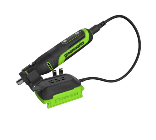 Гравер аккумуляторный Grenworks G24RT 24V бесщеточный, с принадлежностями 52 шт. (без АКБ и ЗУ)