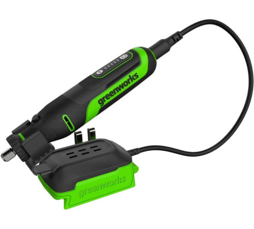 Гравер аккумуляторный Grenworks G24RT 24V бесщеточный, с принадлежностями 52 шт. (без АКБ и ЗУ)