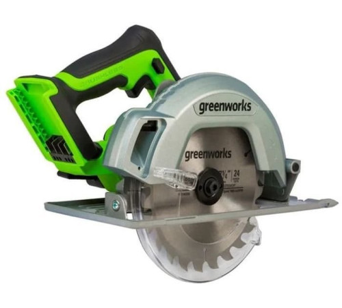 Циркулярная пила аккумуляторная Greenworks 24V GD24CS (без АКБ и ЗУ)