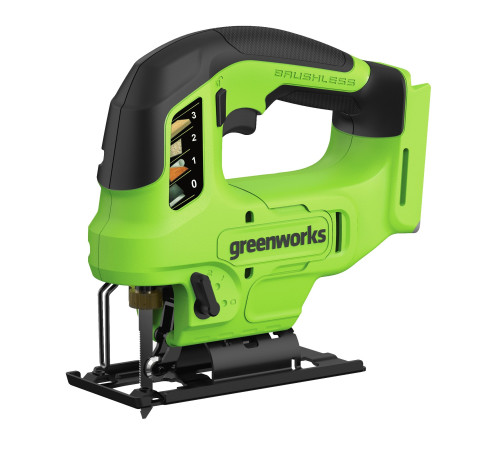 Лобзик аккумуляторный Greenworks 24V GD24JS90 безщеточный (без АКБ и ЗУ)