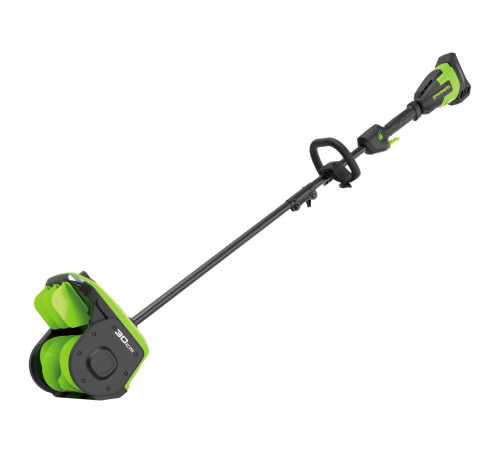 Снегоуборщик-снеголопата аккумуляторная с регулируемым направлением выброса GD40SS2K4 40В (в комплекте АКБ 4А/ч + ЗУ)