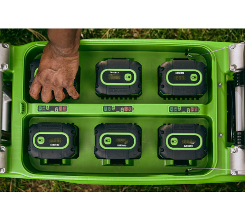Зарядное устройство Greenworks 82V G82CT6 для 6-ти аккумуляторов
