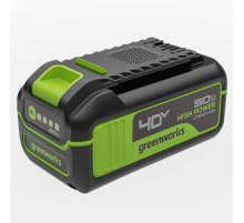 Аккумулятор Greenworks 40V 5Ач High Power G40HP5