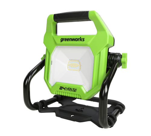 Фонарь светодиодный Greenworks G24WL 24V (без АКБ и ЗУ) 24В/220В