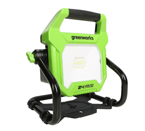 Фонарь светодиодный Greenworks G24WL 24V (без АКБ и ЗУ) 24В/220В