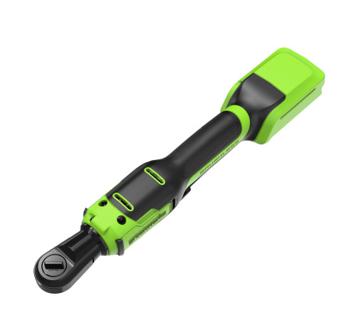 Гайковерт-трещотка аккумуляторный Greenworks 24V GD24RW 1/2 бесщеточный (без АКБ и ЗУ), сумка