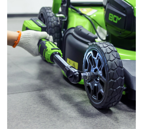 Гайковерт-трещотка аккумуляторный Greenworks 24V GD24RWX 1/2 удлин. бесщеточный(без АКБ и ЗУ),сумка