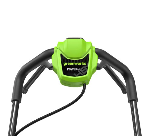 Газонокосилка аккумуляторная Greenworks 24V*2 GD24X2LM361 (2хАКБ 4Ач и ЗУ) 36 см б/щ