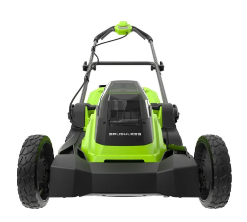 Газонокосилка аккумуляторная Greenworks 24V*2 GD24X2LM411 (2хАКБ 4Ач и ЗУ) 41 см б/щ