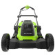 Газонокосилка аккумуляторная Greenworks 24V*2 GD24X2LM411 (без АКБ и ЗУ) 41 см б/щ
