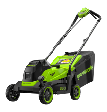 Газонокосилка аккумуляторная Greenworks 24V GD24LM331 (1хАКБ 4Ач и ЗУ) 33см