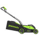 Газонокосилка аккумуляторная Greenworks 40V GD40LM361 (без АКБ и ЗУ) 36 см б/щ