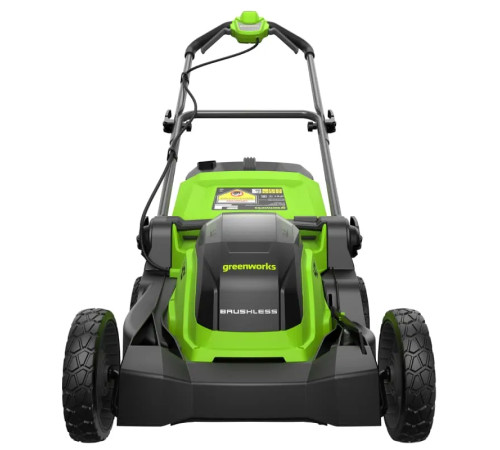 Газонокосилка аккумуляторная Greenworks 40V GD40LM411 (1хАКБ 4Ач и ЗУ) 41 см б/щ