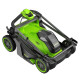 Газонокосилка аккумуляторная Greenworks 40V GD40LM411 (1хАКБ 4Ач и ЗУ) 41 см б/щ