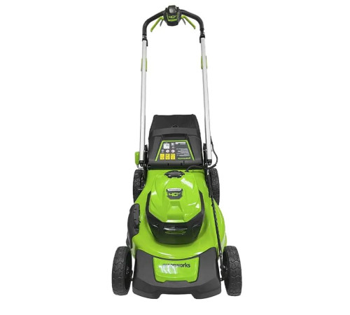 Газонокосилка аккумуляторная Greenworks 40V GD40LM48SP (1хАКБ 8 Ач и ЗУ) 48 см самоходная