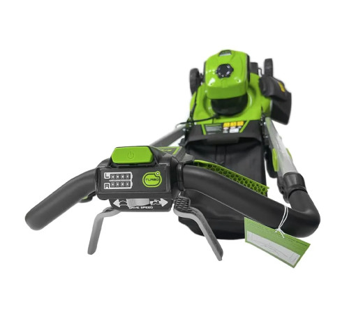 Газонокосилка аккумуляторная Greenworks 40V GD40LM48SP (1хАКБ 8 Ач и ЗУ) 48 см самоходная