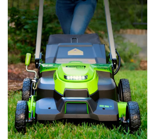 Газонокосилка аккумуляторная Greenworks 60V GD60LM61 (без АКБ и ЗУ) 61 см, самоходная, бесщеточная