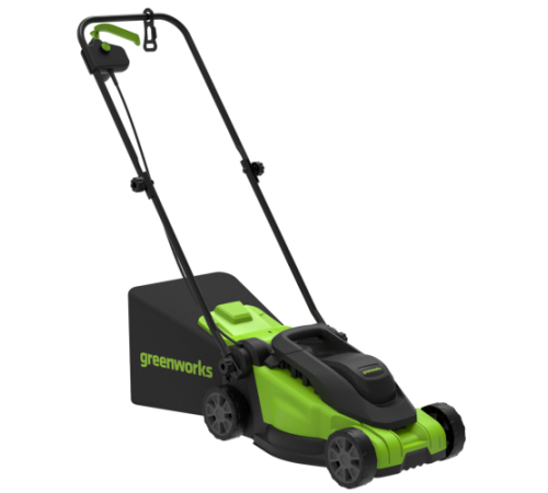 Газонокосилка электрическая Greenworks GD1200LM32 1200Вт 32см