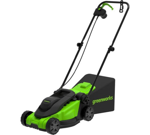 Газонокосилка электрическая Greenworks GD1200LM32 1200Вт 32см