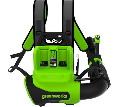 Воздуходув аккумуляторный ранцевый Greenworks 40V GD40BPG2 бесщеточный (без АКБ и ЗУ)