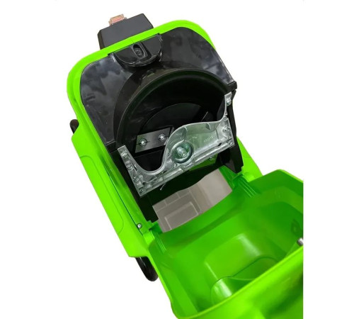 Измельчитель садовый электрический Greenworks 220 В, 2800 Вт с контейнером