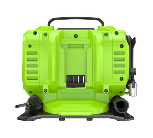 Компрессор автомобильный аккумуляторный Greenworks ACG301 24V/12V (от сети автомобиля), без АКБ и ЗУ