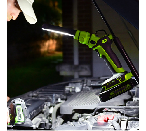 LED-фонарь 2-в-1 рабочий аккумуляторный Greenworks G24UL 24V (без АКБ и ЗУ)