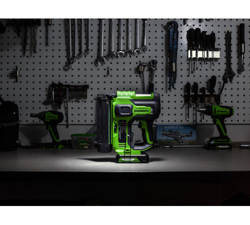 Нейлер аккумуляторный Greenworks 24V GD24BN (без АКБ и ЗУ)