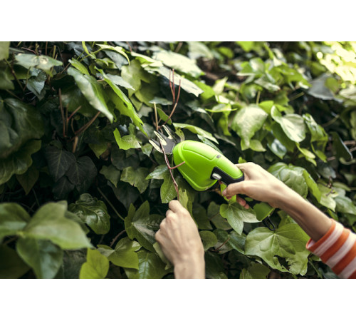 Ножницы аккумуляторные Greenworks 7.2V G7.2GS 2Aч с телескопической ручкой