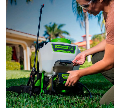Аккумуляторный опрыскиватель Greenworks 60V G40BPS без АКБ и ЗУ