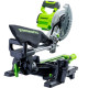 Пила торцовочная Greenworks GD24MS216 24V бесщеточная с протяжкой (1хАКБ 5Ач и ЗУ)