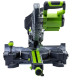 Пила торцовочная Greenworks GD24MS216 24V бесщеточная с протяжкой (1хАКБ 5Ач и ЗУ)