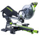 Пила торцовочная Greenworks GD24MS216 24V бесщеточная с протяжкой (без АКБ и ЗУ)