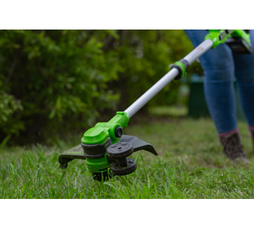Триммер аккумуляторный Greenworks 24V G24LT301 (1хАКБ 2Ач и ЗУ) 30 см